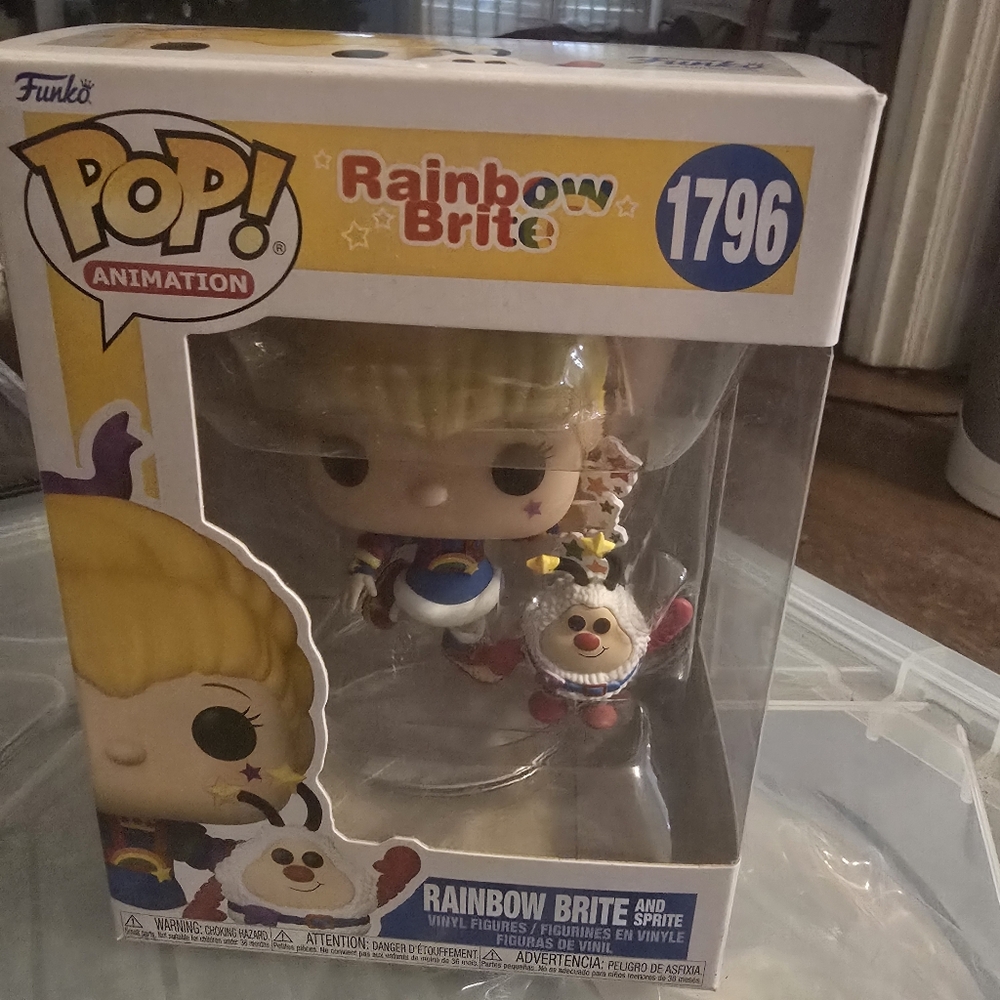 Funko Pop Animation Rainbow Brite with Sprite 1796